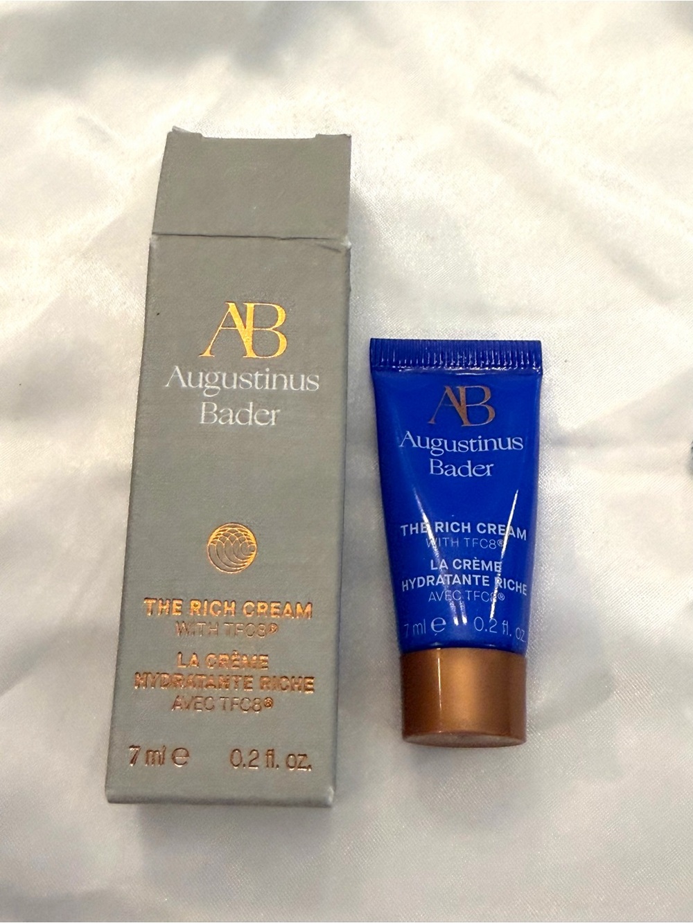 Augustinus Bader The Rich Cream with TFC8 .2 oz - 7 ml NEW Travel Size Luxury